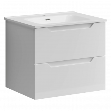 Тумба под раковину Sancos Norma 2.0 NR2.060W 60 см (белый) подвесная