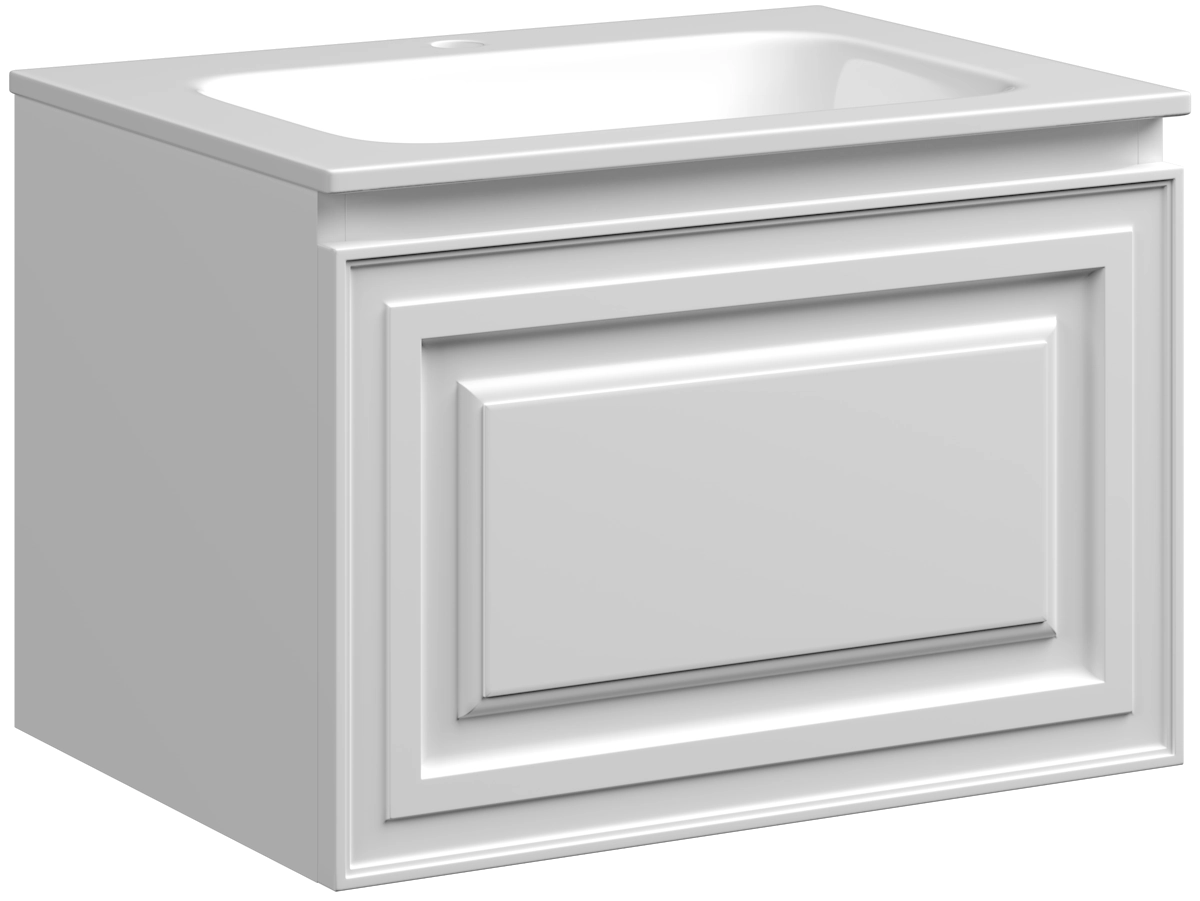Тумба под раковину Sancos Very VR60W 60 см (белый матовый) подвесная
