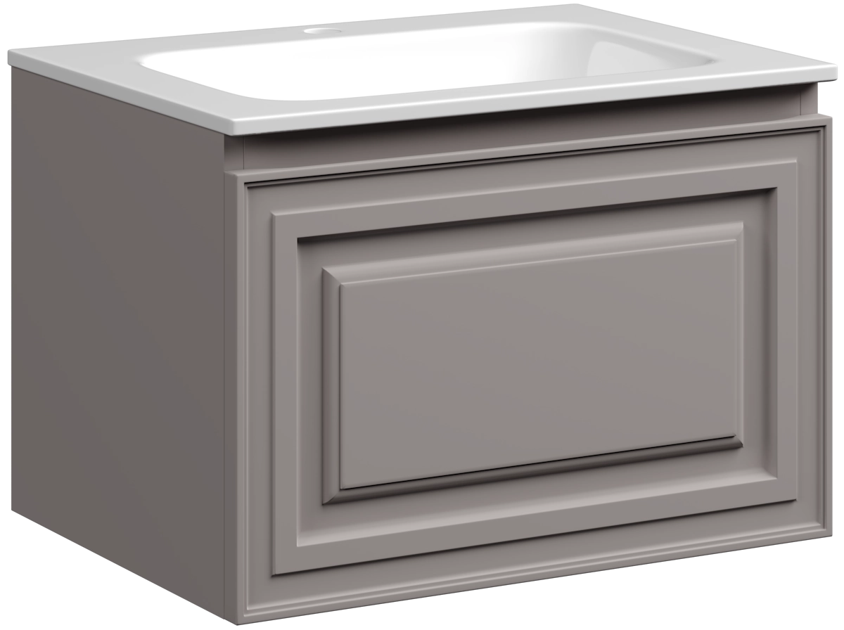 Тумба под раковину Sancos Very VR60SM 60 см (серый матовый) подвесная