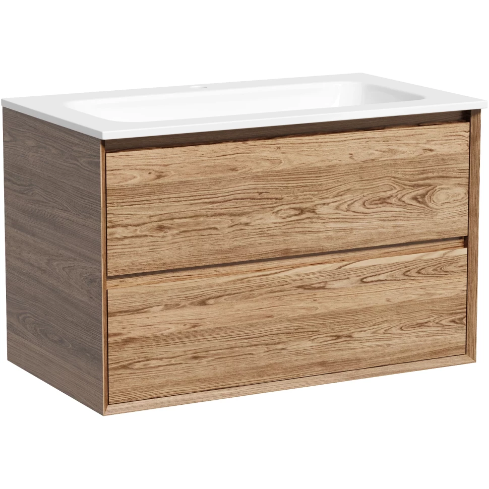 Тумба под раковину Sancos Marmi MR2.080ECH 79 см (дуб чарльстон) подвесная