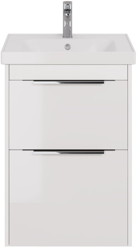 Тумба под раковину Dreja Prime 60 см (белый) подвесная