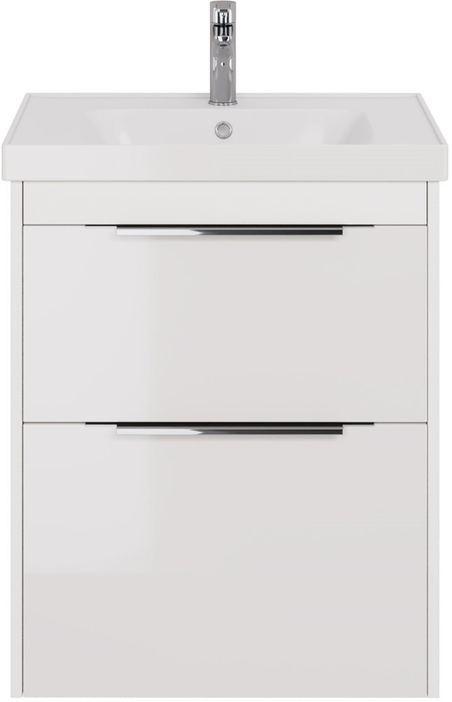 Тумба под раковину Dreja Prime 70 см (белый) подвесная