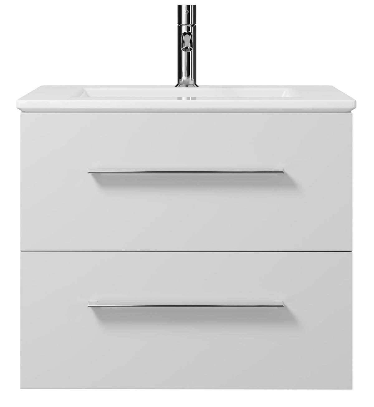 Тумба под раковину Creto Ares 60 белая 10-1161W