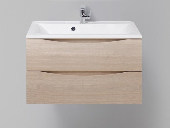 Тумба под раковину BelBagno MARINO-700-2C-SO-RG-P 700*550 мм (светлое дерево) подвесная
