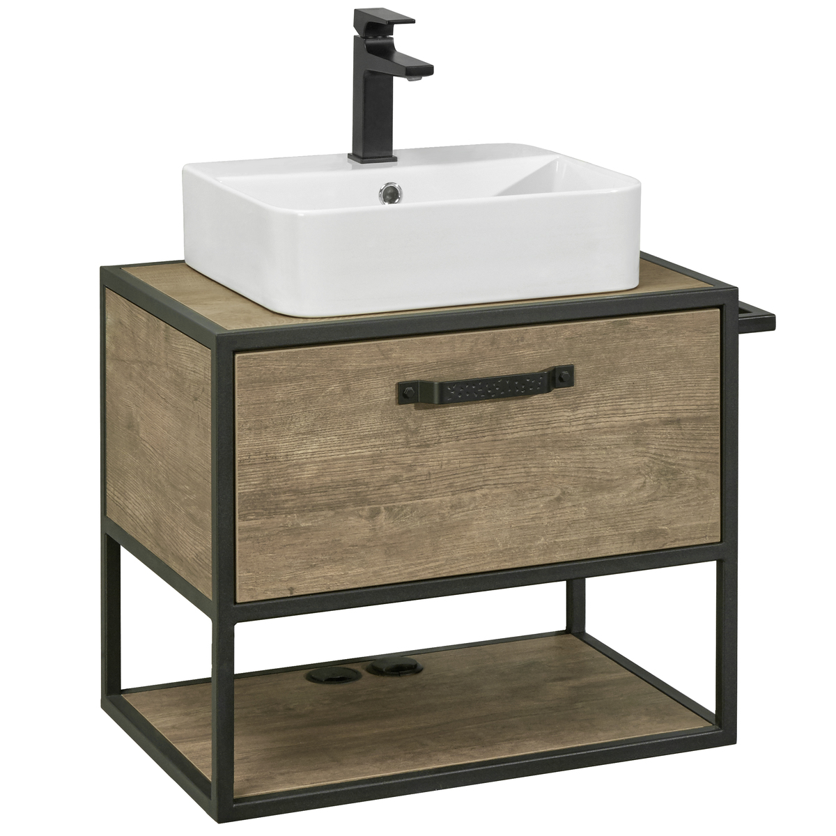 Тумба под раковину Aquaton Лофт 65 (дуб кантри)