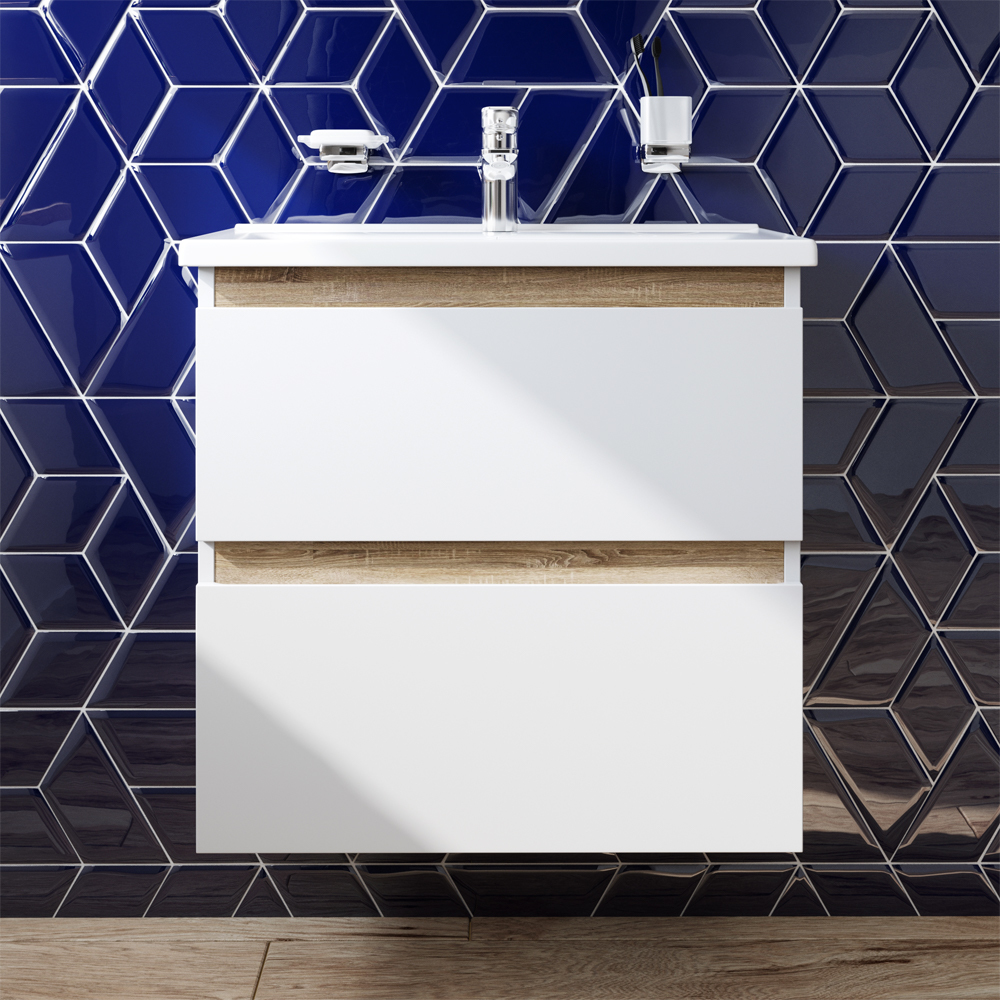 Тумба под раковину AM.PM X-Joy M85AFHX0652WG 65 см (белый) подвесная