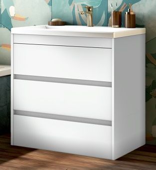 Тумба под раковину Art&Max Family FAMILY-750-3C-PIA-BL 75 см (белый)