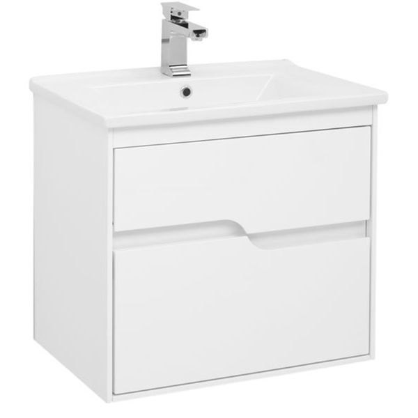 Тумба под раковину Aquanet Модена 65 см (белый) подвесная