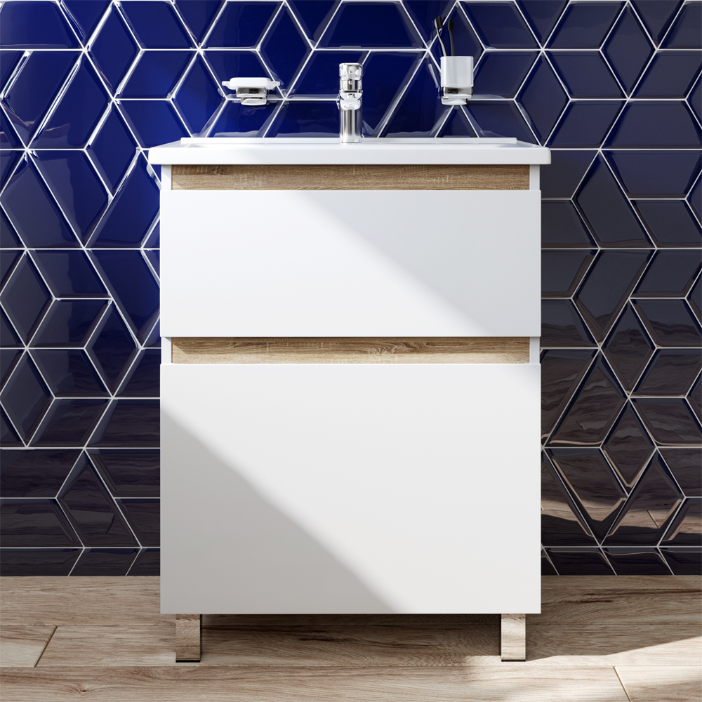 Тумба под раковину AM.PM X-Joy M85AFSX0652WG 65 см (белый) напольная