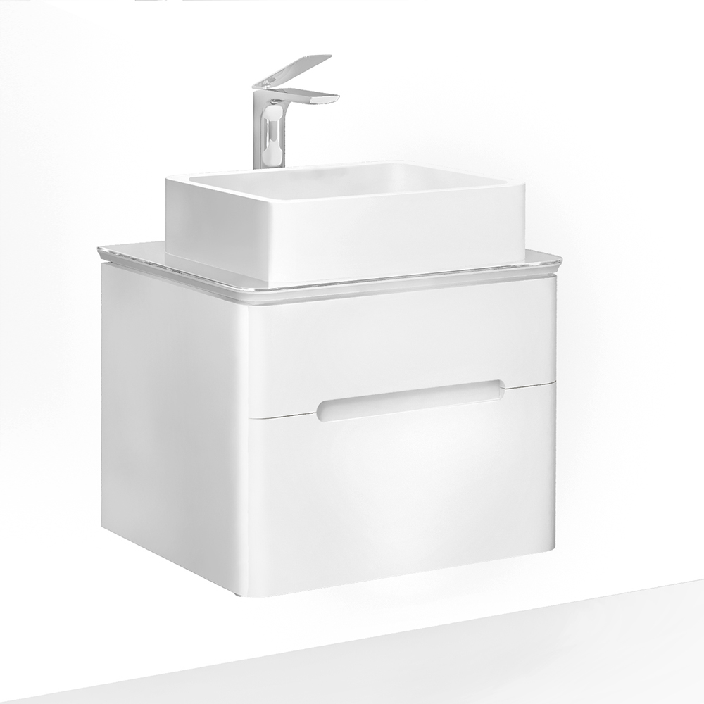 Тумба под раковину Jorno Bosko Bos.01.60/P/W 60 см (белый)