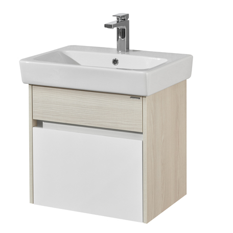 Тумба под раковину Aquaton Верди 60 (белый/ясень фабрик)