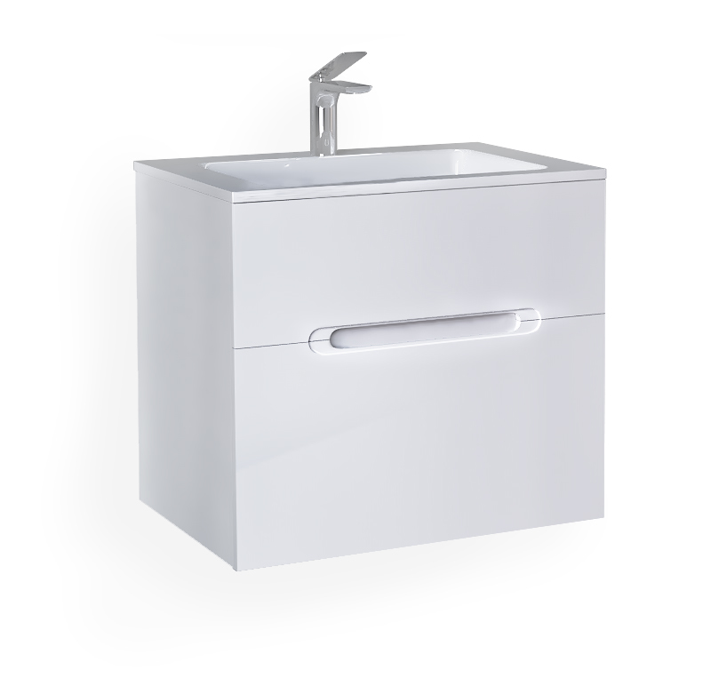 Тумба под раковину Jorno Modul Mоl.01.62/P/W 65 см (белый)