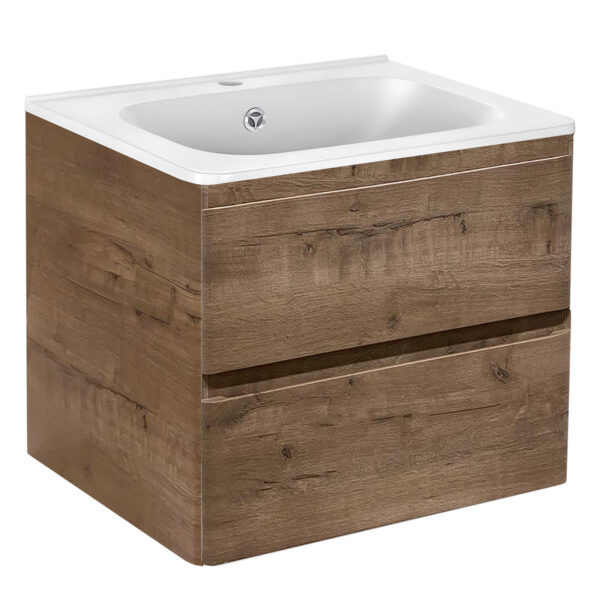 Тумба под раковину Vincea Vico VMC-2V600VO 60 см (V.Oak) подвесная