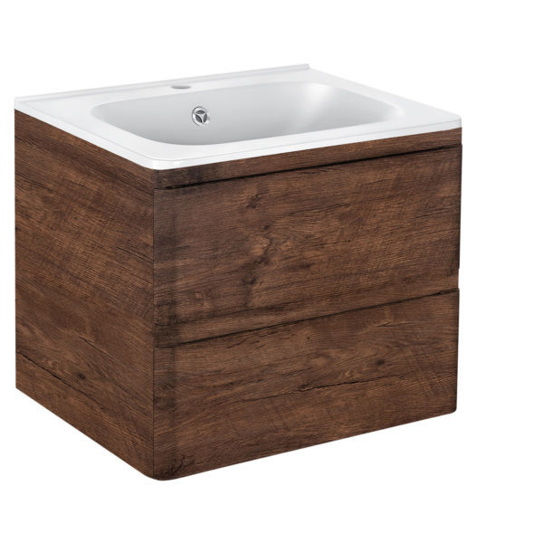 Тумба под раковину Vincea Vico VMC-2V600RW 60 см (R.Wood) подвесная