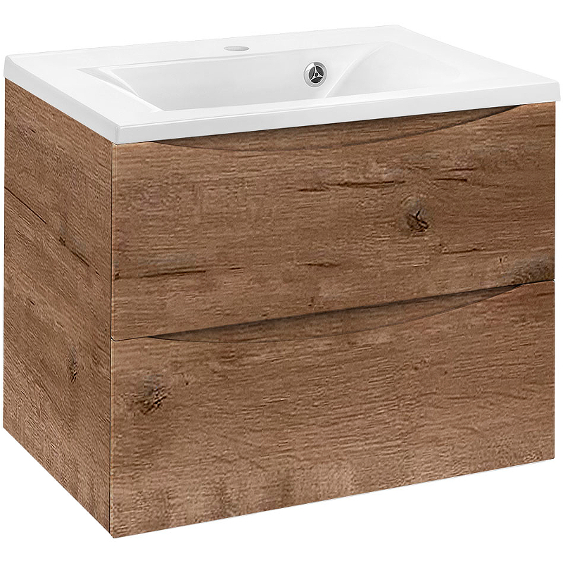 Тумба под раковину Vincea Mia VMC-2MA650VO 65 cм (V.Oak) подвесная