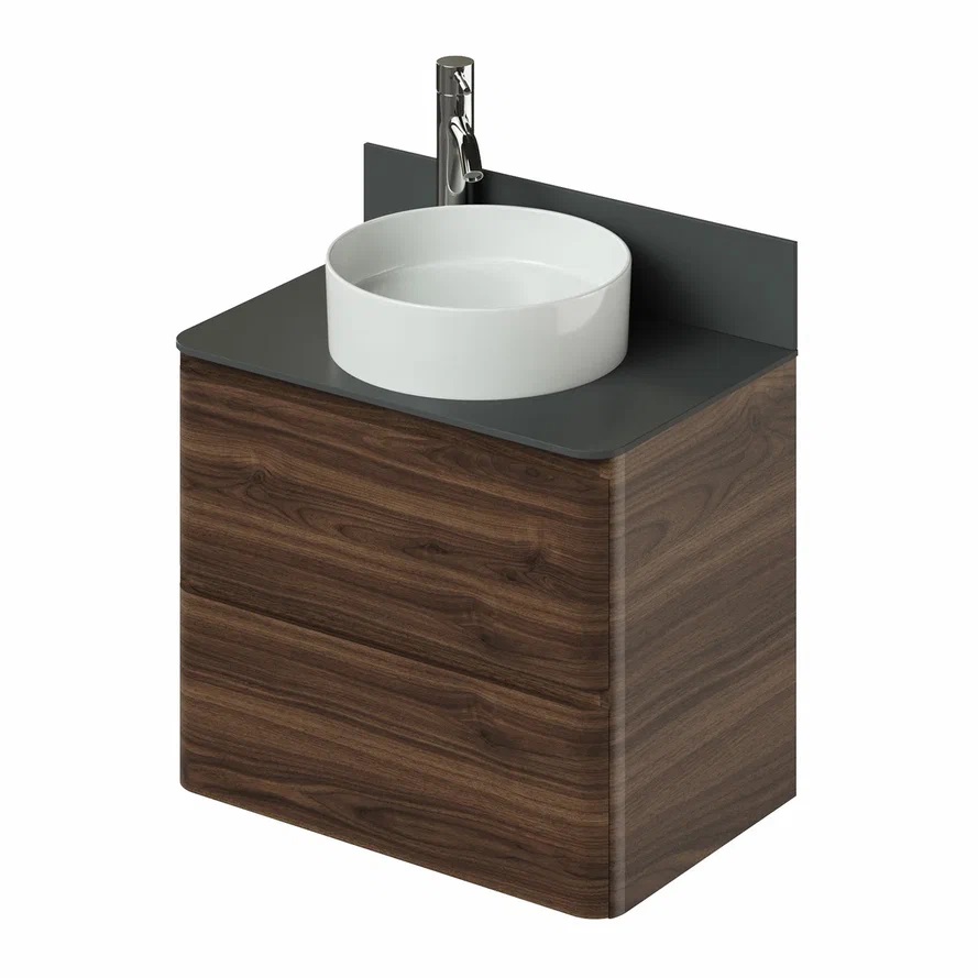 Тумба со столешницей Итана Roberto 4657834371859 70 см (орех пекан шоколад стронг) подвесная