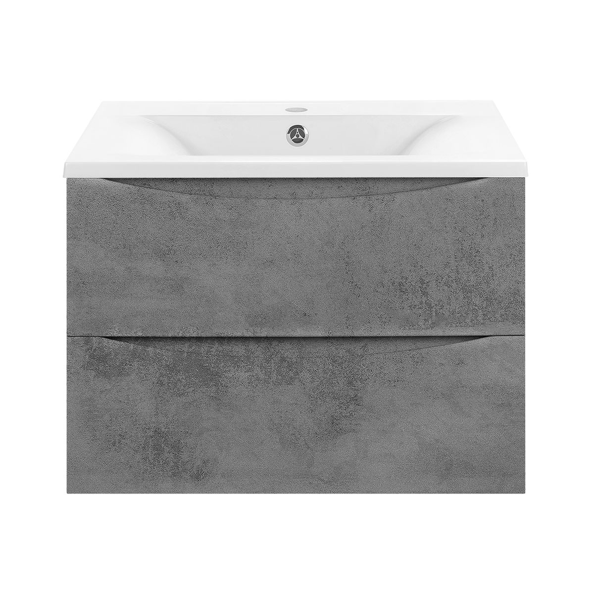 Тумба под раковину Vincea Mia VMC-2MA600BT 60 cм (Beton) подвесная