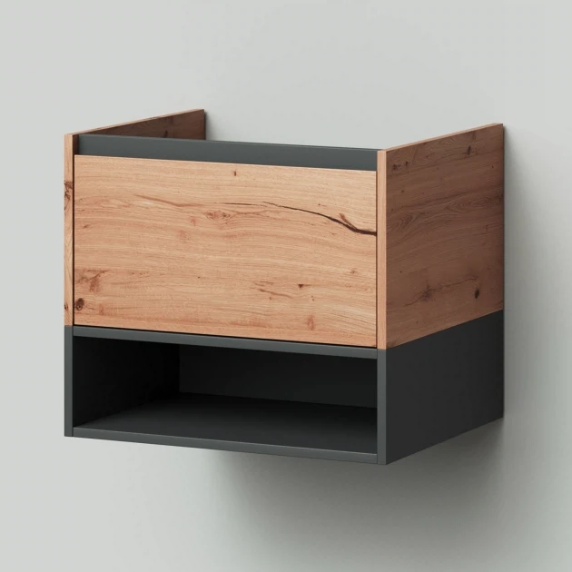 Тумба под раковину Итана Amelia 2.0 4657773607170 60 см (дуб эвок прибрежный) подвесная