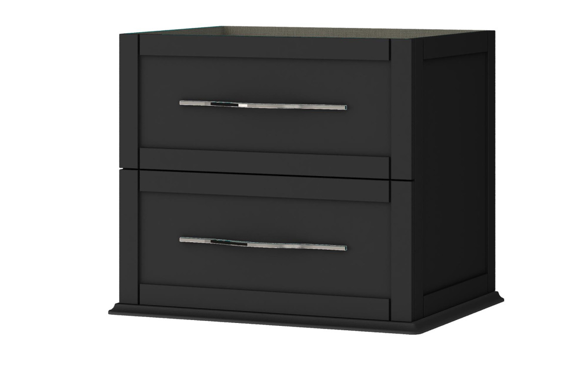 Тумба под раковину Cezares Tiffany 54946 60 см (чёрный матовый) подвесная