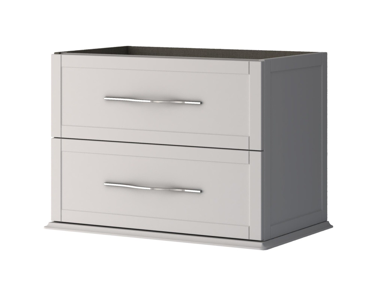 Тумба под раковину Cezares Tiffany 54948 75 см (белый матовый) подвесная