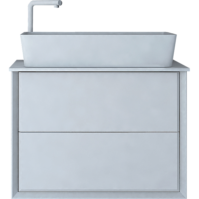 Тумба под раковину Cezares Bellagio 54714 70 см (белый матовый) подвесная