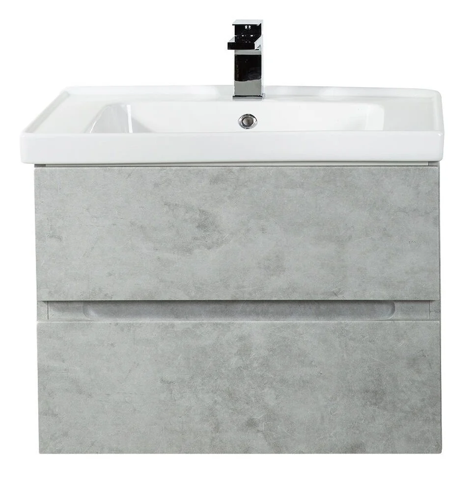 Тумба под раковину Art&Max Techno AM-Techno-700-2C-SO-LS935 70 см (бетон лофт натуральный) подвесная