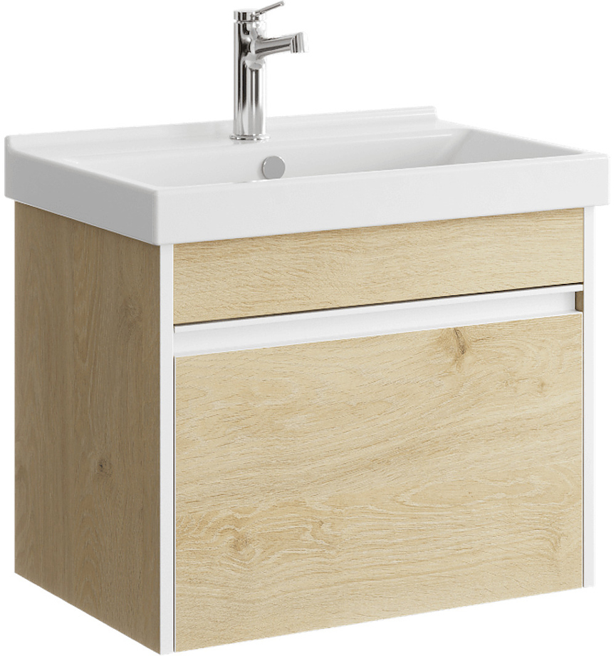 Тумба под раковину Aqwella Urban URB0106DD 60 см (дуб давос) подвесная