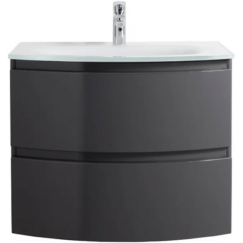 Тумба под раковину Cezares Vague 44221 70 см (антрацит) подвесная