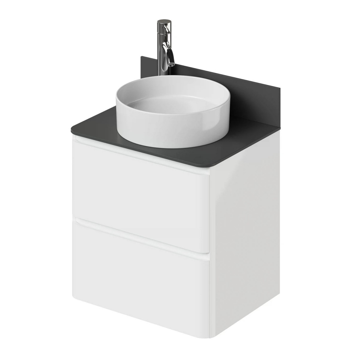 Тумба со столешницей Итана Roberto 4657810336131 60 см (белый) подвесная