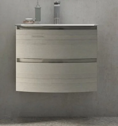 Тумба под раковину Cezares Vague 54847 70 см (дерево светлое) подвесная