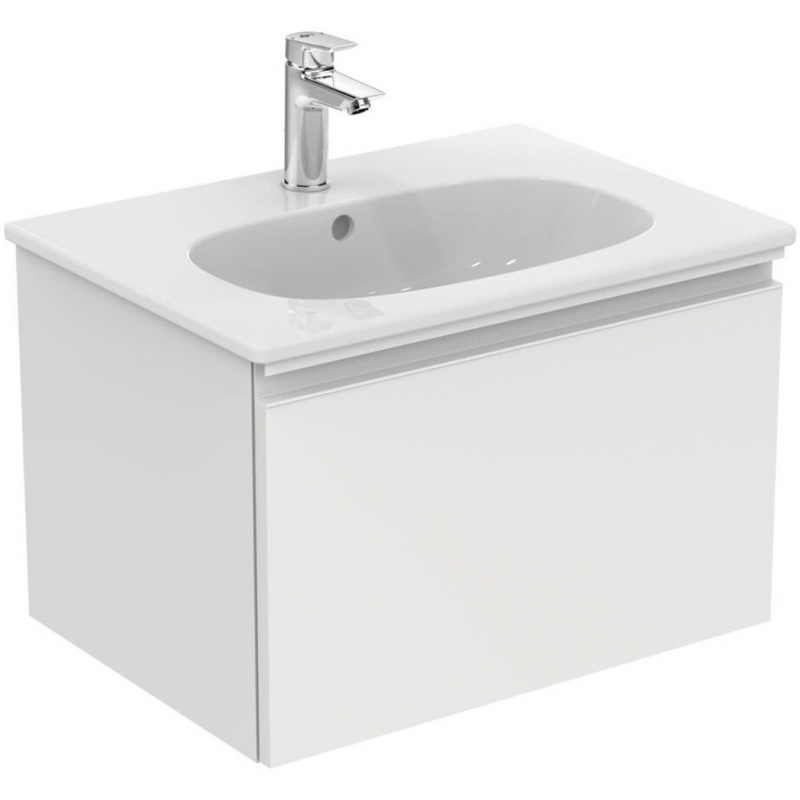 Тумба под раковину Ideal Standard Tesi T0046OV 60 см ( белый) подвесная