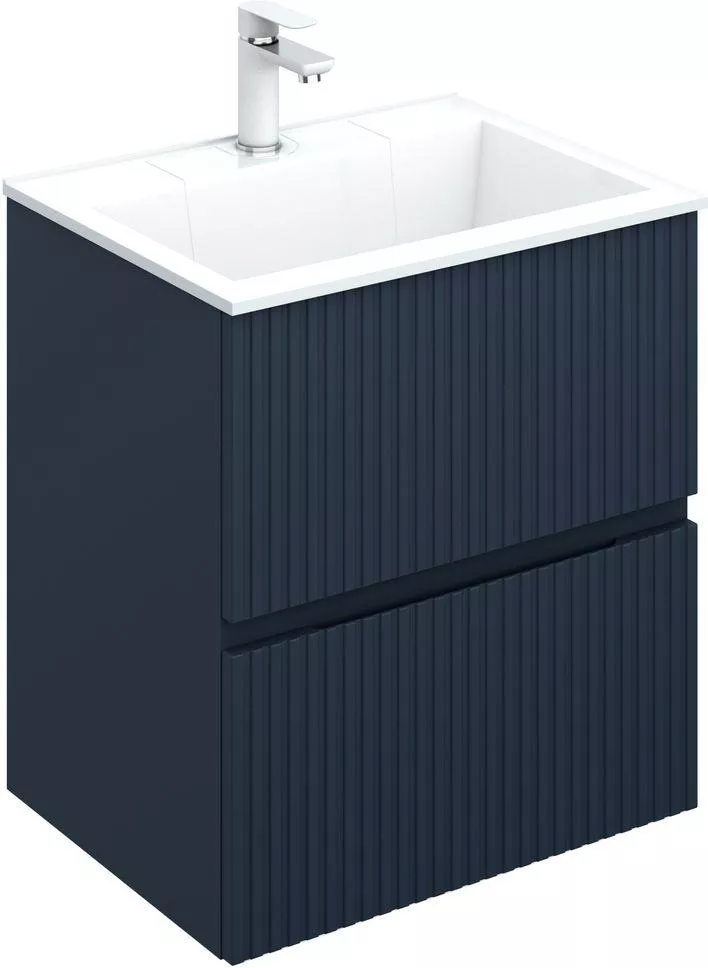 Тумба под раковину Aquanet Джейн 313300 60 см (маренго) подвесная