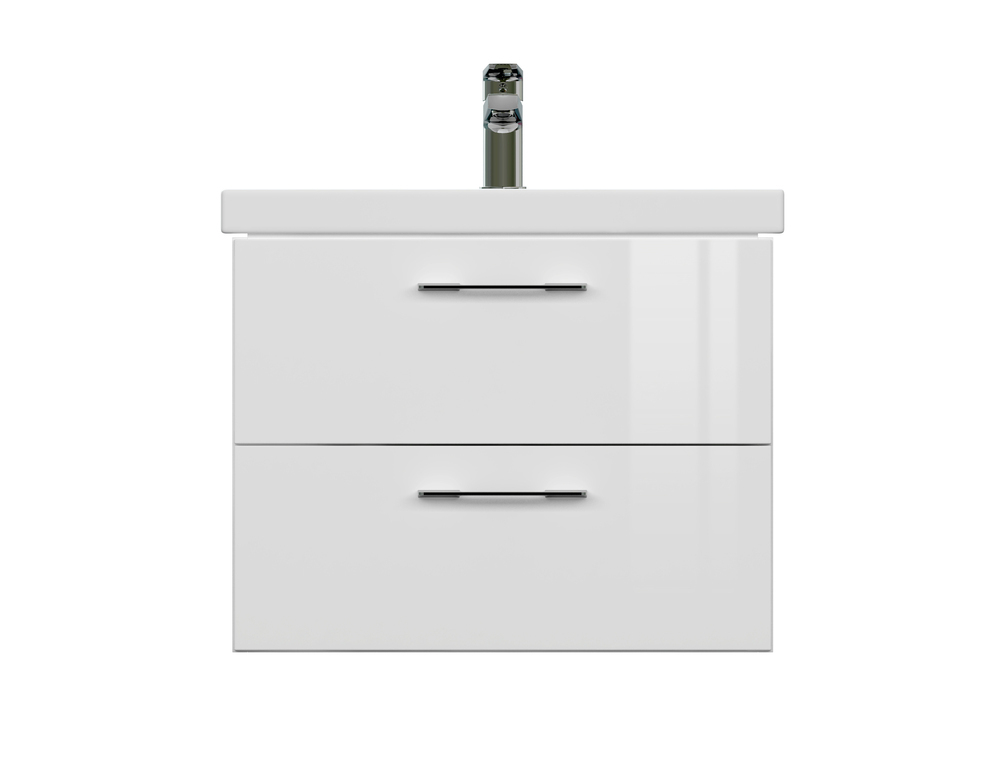 Тумба под раковину Cersanit Lara 60 64133 (белый) подвесная