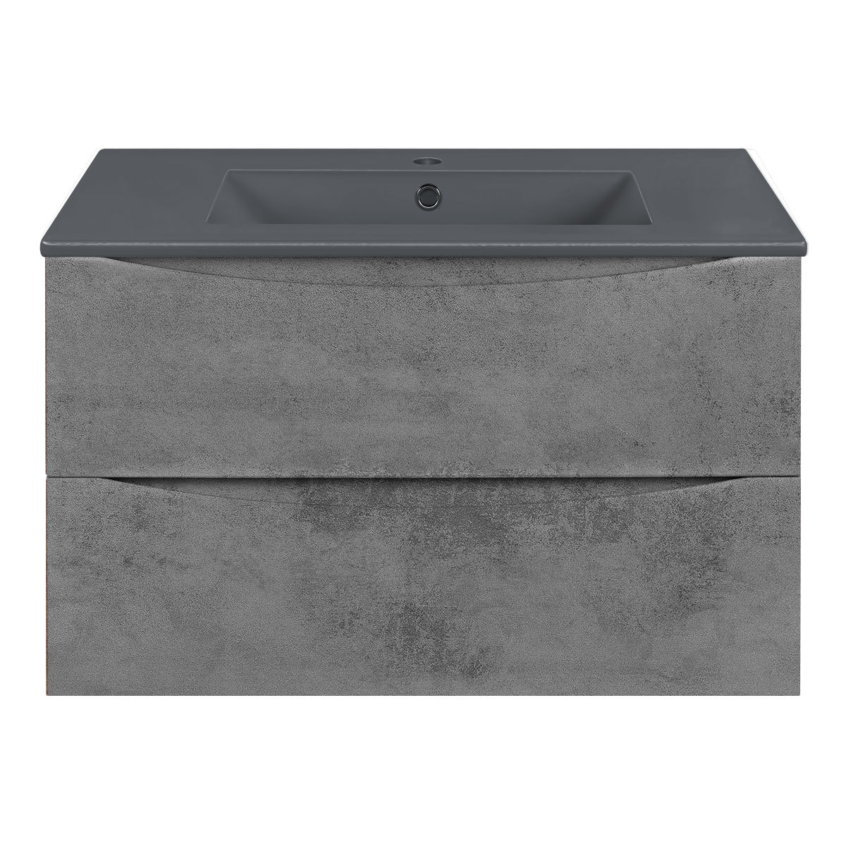 Тумба под раковину Vincea Mia VMC-2MC750BT 75 cм (Beton) подвесная