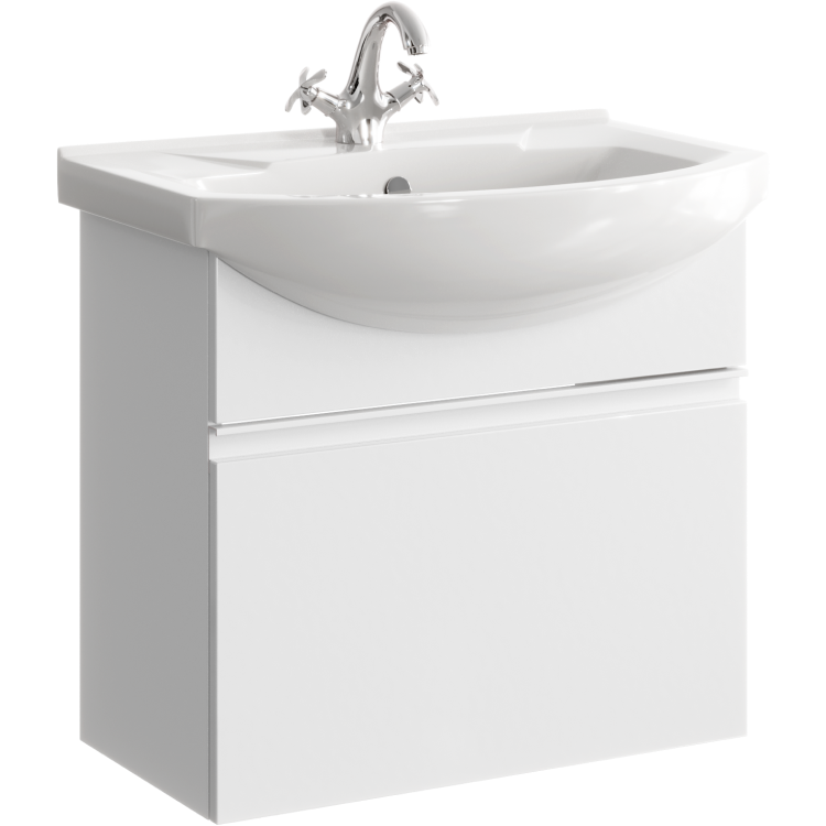 Тумба под раковину Aqwella Rodos ROD01061 60 см (белый) подвесная