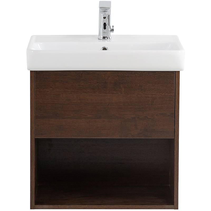 Тумба под раковину BelBagno NEON-600-1C-SO-RS 60 см (коричневый) подвесная
