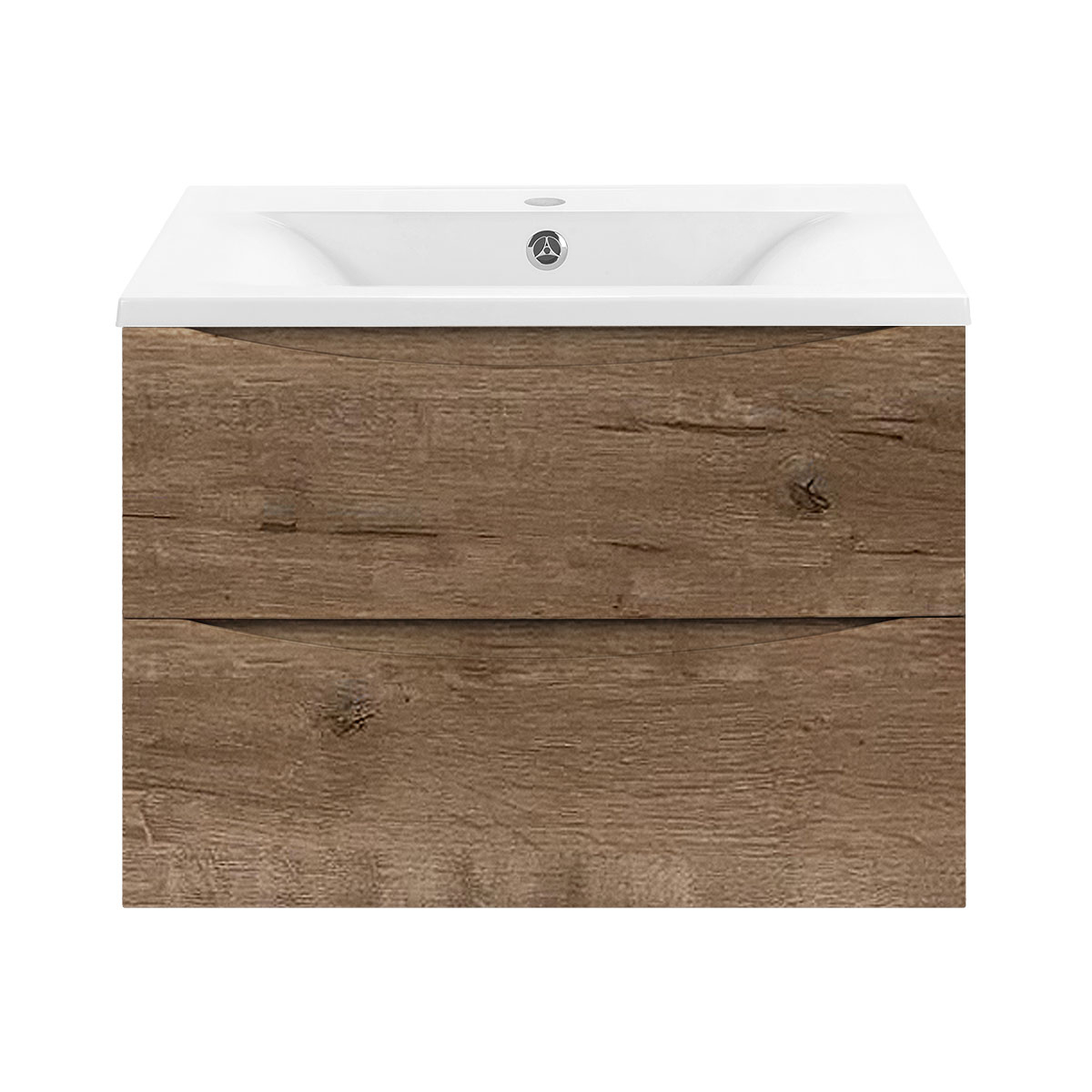 Тумба под раковину Vincea Mia VMC-2MA600VO 60 cм (V.Oak) подвесная