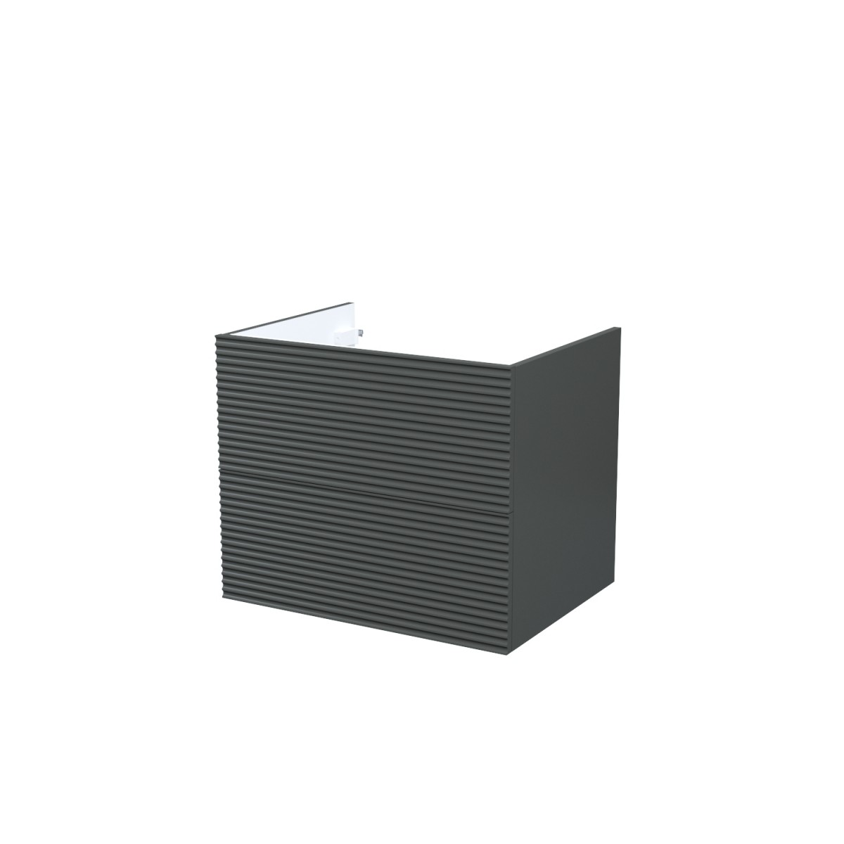 Тумба под раковину IDDIS Bild BIL60G0i95 60 см (темно-серый) подвесная