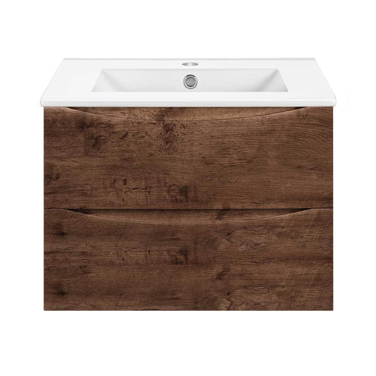 Тумба под раковину Vincea Mia Slim VMC-2MC700S1RW 70 cм (R.Wood) подвесная