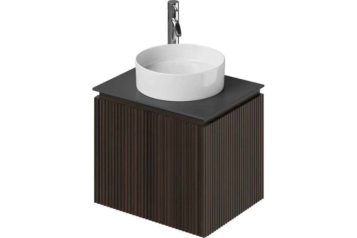 Тумба со столешницей Итана BAND 4657836461237 60 см (эвкалипт африканский) подвесная