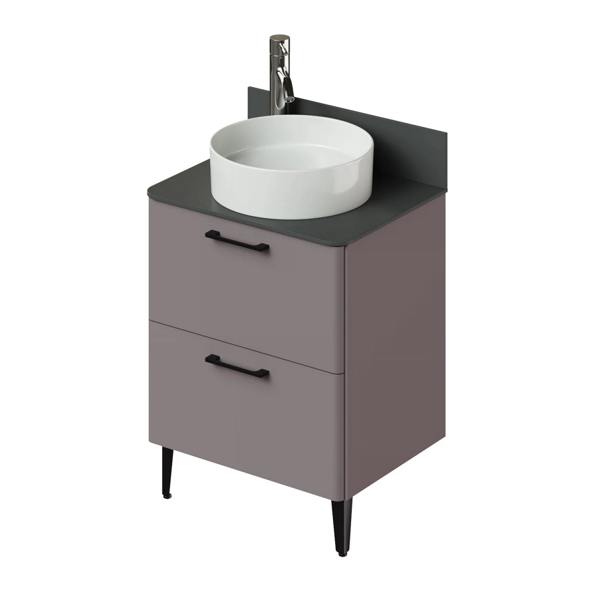 Тумба со столешницей Итана Nais 2.0 4657810335271 60 см (амаретти) напольная