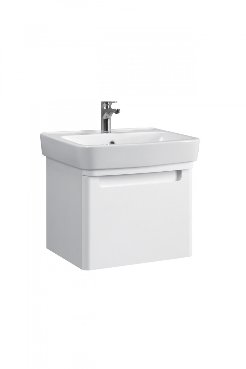 Тумба под раковину Belux Варшава 4810924268808 60 см (белый глянцевый) подвесная