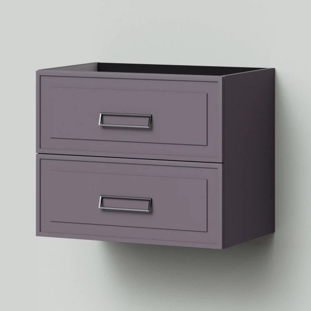 Тумба под раковину Итана Pino 4657792953456 75 см (блэкберри) подвесная