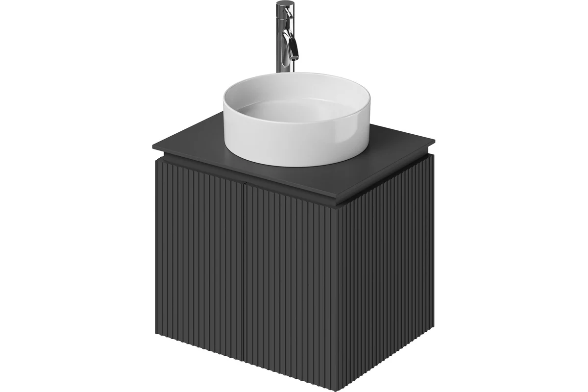 Тумба со столешницей Итана BAND 4657836461268 60 см (графит матовый) подвесная