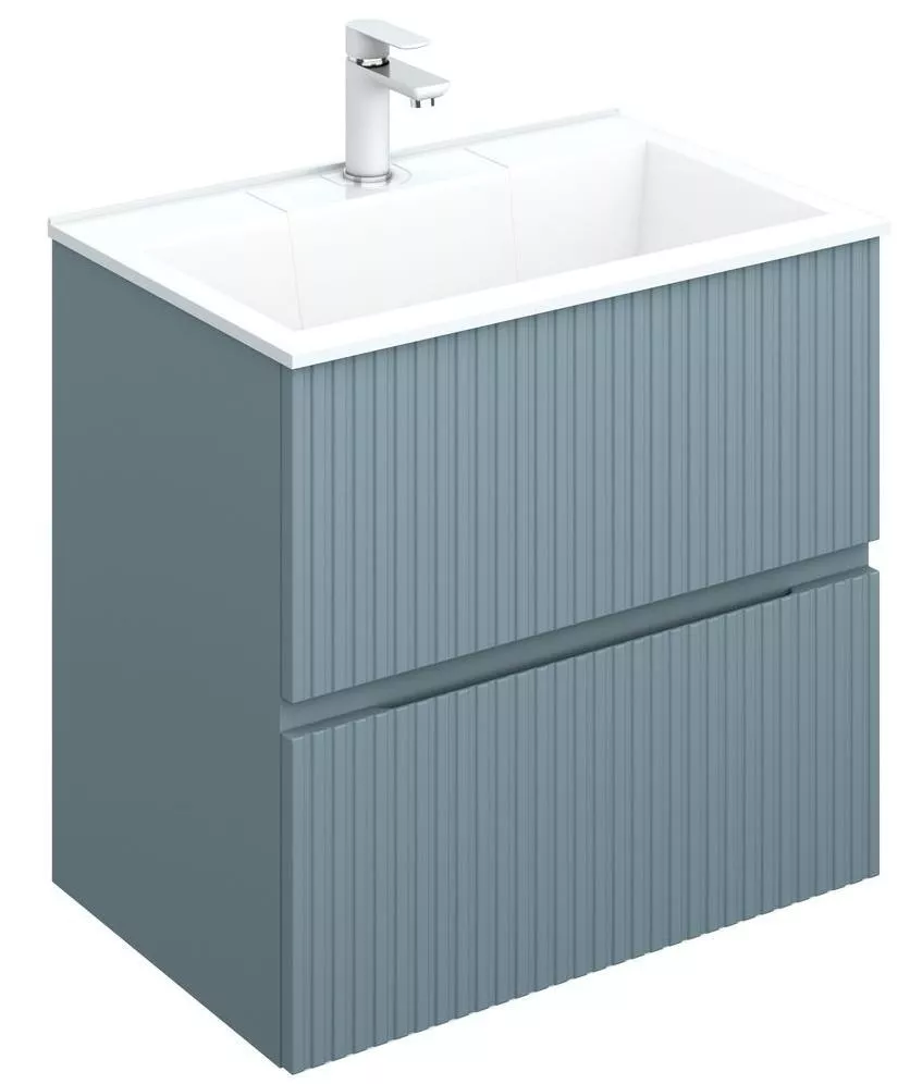 Тумба под раковину Aquanet Джейн 313317 70 см (мисти грин) подвесная