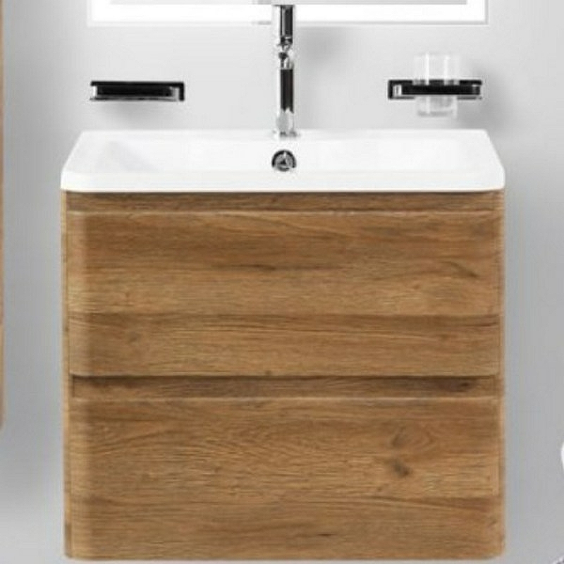 Тумба под раковину BelBagno ALBANO-600-2C-SO-RR 60 см (светло-коричневый) подвесная