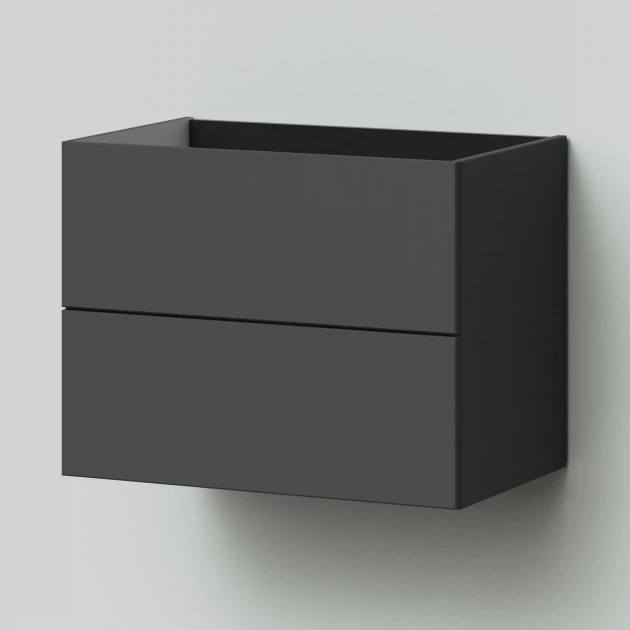 Тумба под раковину Итана Icon 4657784358481 70 см (графит) подвесная