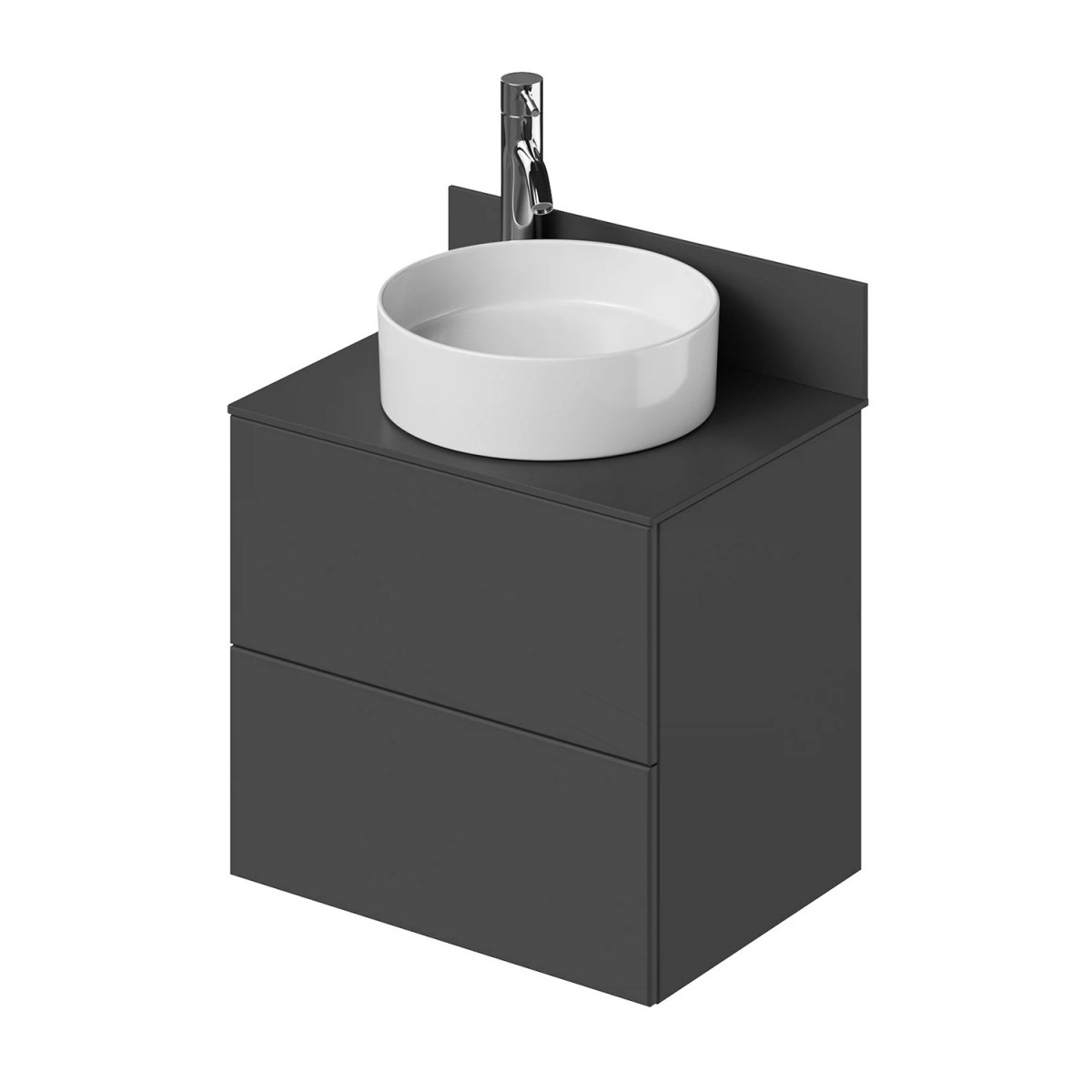 Тумба со столешницей Итана Icon 4657792957843 60 см (графит) подвесная