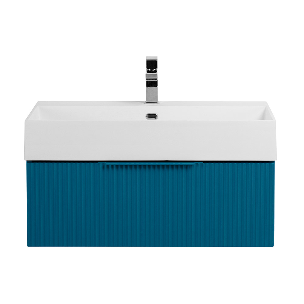 Тумба под раковину Cezares Premium 55418 70 см (синий матовый) подвесная