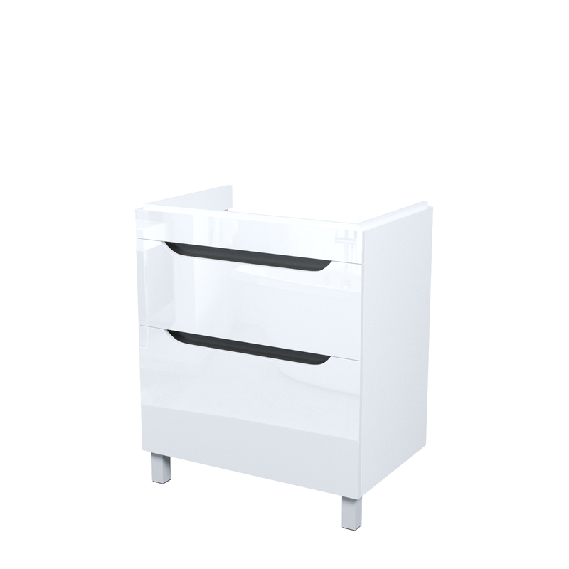 Тумба под раковину IDDIS Ray RAY70WFi95 70 cм (белый) напольная